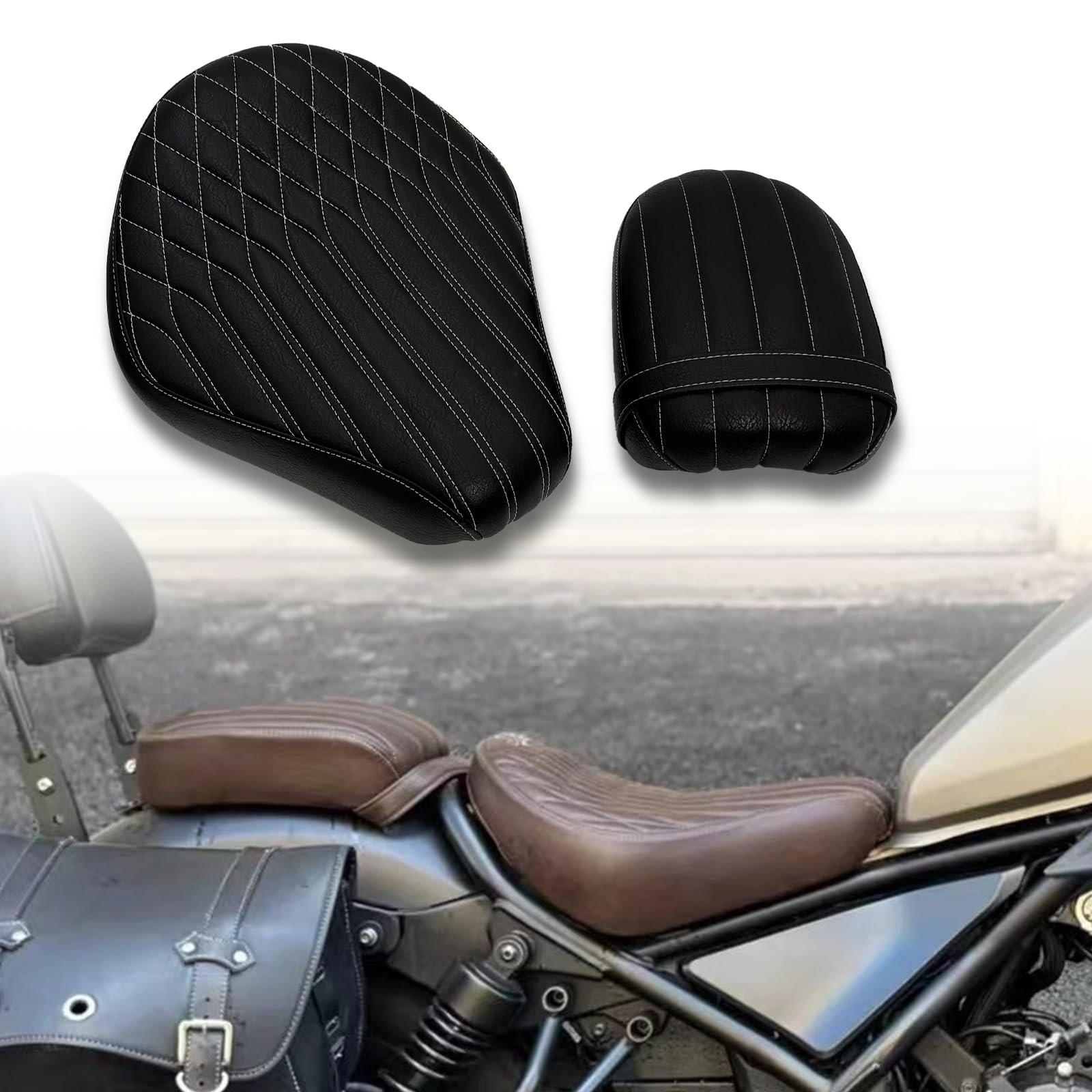 Amazon | CHILILI シートFor レブル250 rebel250 /レブル250SE